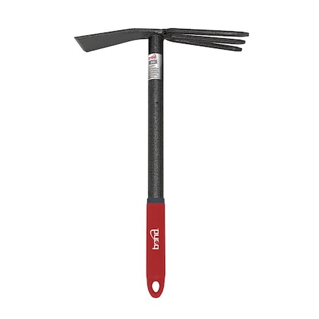 Bond 3 Tine Steel Hand Tiller 15 in. Steel Handle 6703BG
