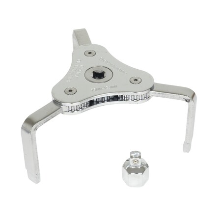 Lisle Wrench 73-153Mm 3 Jaw W/Adptr LI63890