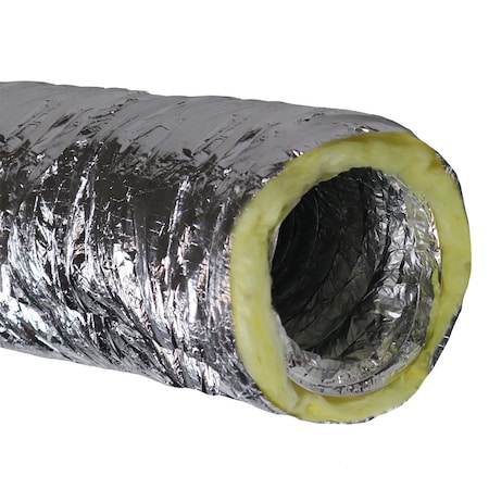 Rubber-Cal HVAC Insulated-Flex R-8, 4'' Duct 01-214-4