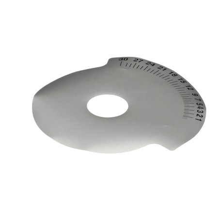 Rondo Thickness Scale/Decal, Sheeter 124000