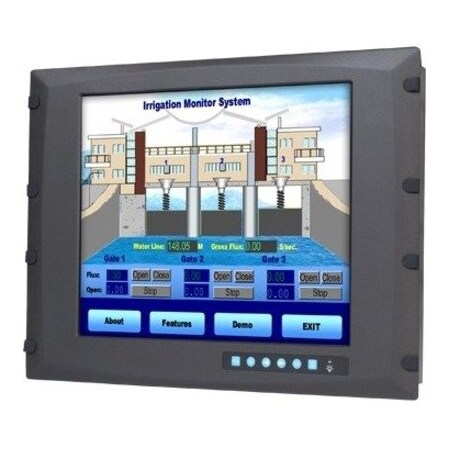 Advantech FPM-3171G 17" Class LCD Touchscreen Monitor FPM-3171G-R3BE