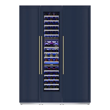 Koolmore Reserve Panel Ready 24 in. Column Refrigerator with a 18 in. Wine Cooler and 18 in. Freezer KM-PRC-R24F18W