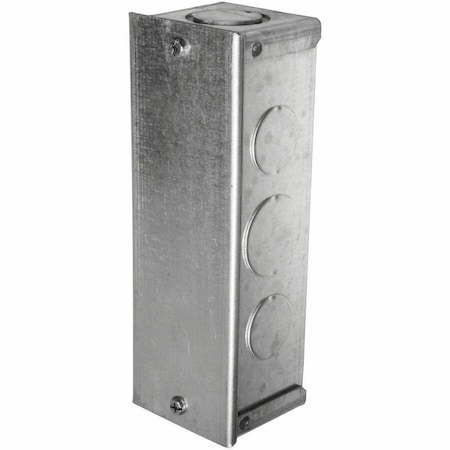 Hubbell Wiring Device-Kellems Poke-Through Box, 27 cu in, Wiring Box Type, 3 Gangs, Steel, Rectangular Shape S1FRPTJB