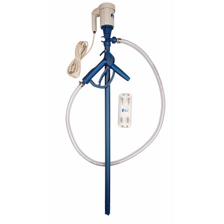 Finish Thompson Electric Drum Pump, 115VAC, TEFC, 17 gpm M EFP-40 AND S1 KIT