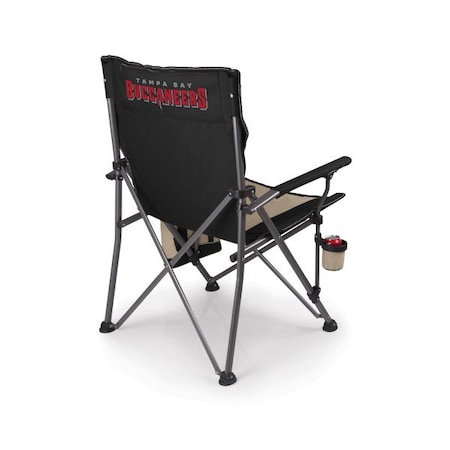 Picnic Time Family Of Brands NFL Tampa Bay Buccaneers - Big Bear XXL Camping Chair with Cooler 808-00-175-305-2