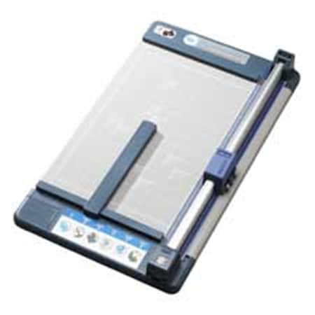 Carl Mfg Heavy-Duty Paper Trimmer- Cuts up to 30 Sheets- 18in.- Gray CA463595