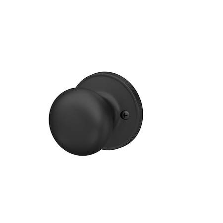 Schlage Residential - J Series Schlage Residential Half Dummy Lock Stratus Knob Matte Black Finish J170STR622