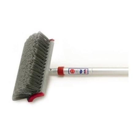 Adjust A Brush 41" To 70" Aluminum Handle, Quick Connect For Handle Attachment, Soft Bristles PROD442