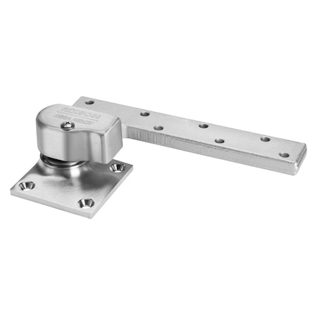 Rixson 3/4in Offset Hung Pivot, 1-3/4in Door, Less Top Pivot, Right-Handed, Satin Chromium Plated L147 X 1-3/4 DR LTP RH 626