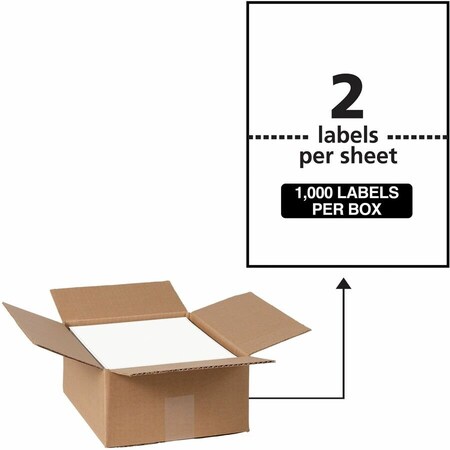 Avery Waterproof Shipping Labels, PK1000 95526