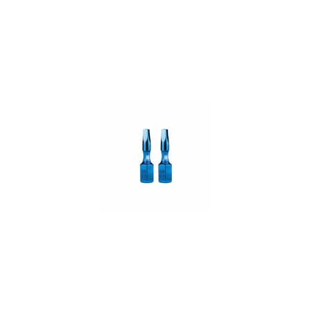 Sm Products SQ1 Square Impact Driver Bits, 1 In., 2-Pk. 19036