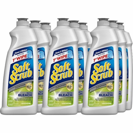 Soft Scrub No Scent Heavy Duty Cleaner 24 oz Cream 01602