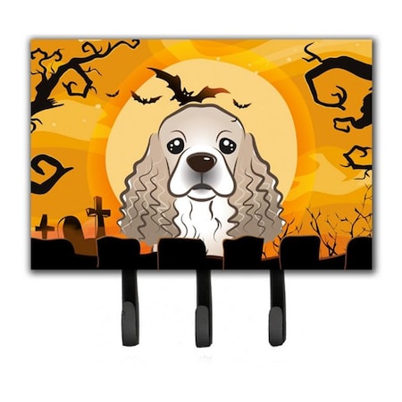 Carolines Treasures Halloween Cocker Spaniel Leash and Key Holder BB1774TH68