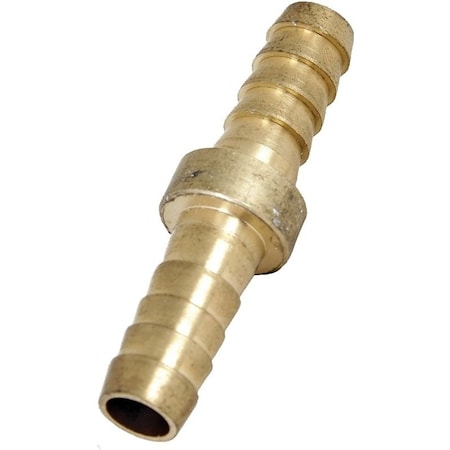 Prosource Barb Hose Splicer, 3/8 in, MNPT, Brass, Brass ATA-0243L