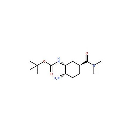 Ak Scientific tert-Butyl ((1R, 2S, 5S)-2-amino-5-(dimethylcarbamoyl)cyclohexyl)carbamate (1g), CAS 365998-36-3 9687AL-1g