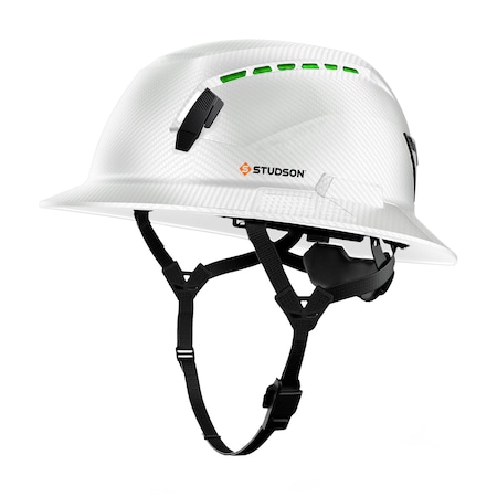 Studson Full Brim Vented, HD White Carbon, OS SHK1-FB-CWCF