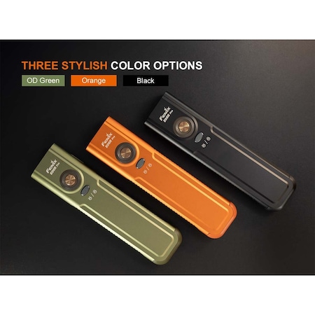 Fenix Lighting Fenix E06R PRO: Rechargable Flashlight, LED, Lithiim Ion, 750lm, Black E06R PRO Black