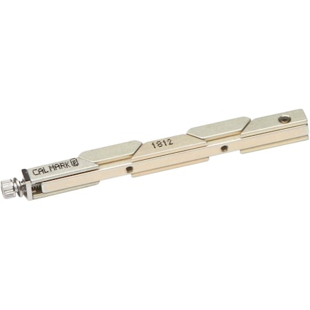 Nvent Calmark 4.8in Length Screw Actuated Card Lok PCB Retainer With Gold Chem Film Finish 260-4.80T2L