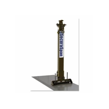 Dbi-Sala SecuraSpan, Rebar/Shear Stud HLL Stanchion with Base, 38 lb 098-7400215