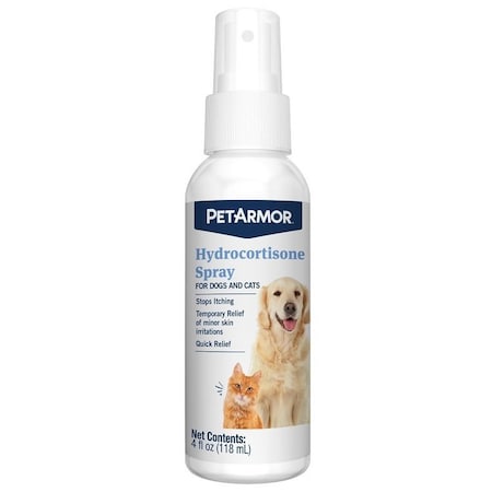 Pet Armor PetArmor Hydrocortisone Spray, 4 oz Spray Bottle 2814
