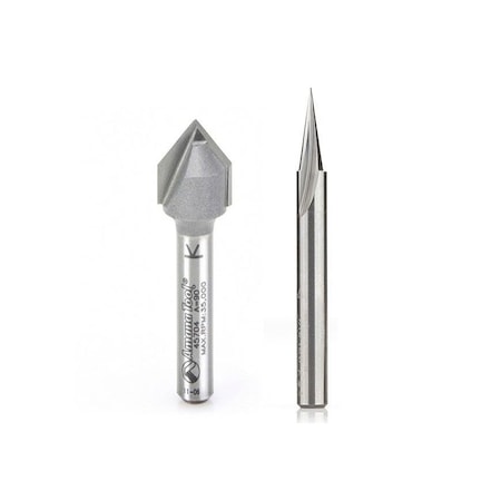 Axiom ABS205 - 2pc CNC Sign-making Bit Set AX9-ABS205