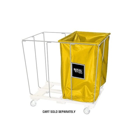Royal Basket Trucks Drop-In Divider, 16 bu, Ylw G16-YYX-R2N