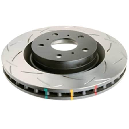 Captain Cold 4000 Series Slotted Disc Brake Rotor, Front for 2006-2009 Cadillac XLR CA3837863
