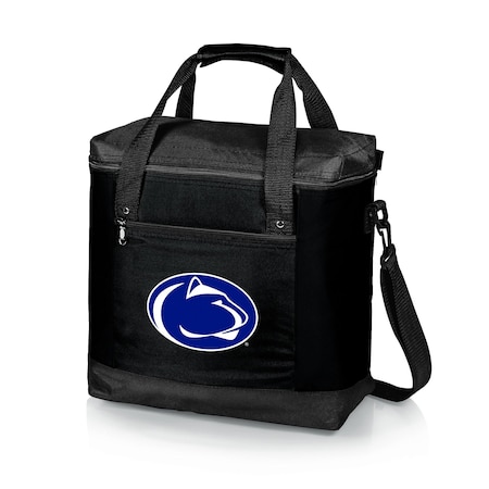 Picnic Time Family Of Brands NCAA Penn State Nittany Lions Montero Tote Cooler Bag - Soft Cooler Bag - Picnic Tote, Black 604-00-179-494-0