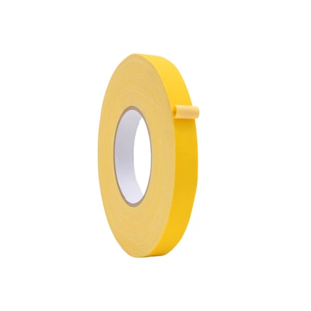 Wod Tape GTC12 Gaffer Tape Low Gloss Finish Film 3/4 in. X 60 ft. Yellow, 64PK WOD GTC12-00750-64-60-YEL