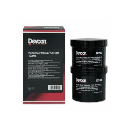 Devcon Plastic Steel 5 Minute Putty (SF) Kit, 1 lb 230-10240