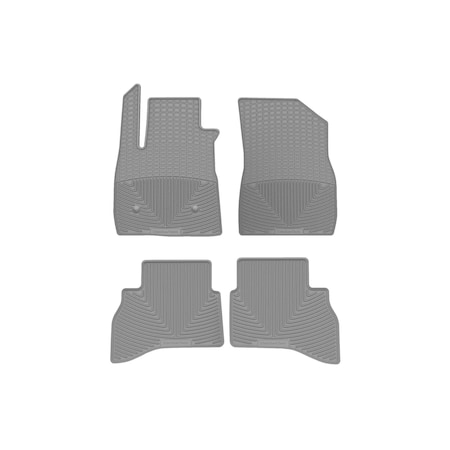 Weathertech Grey, Front and Rear All Weather Floor Mats W556GR-W560GR