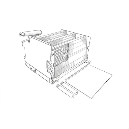 Rheem-Ruud Evaporator Coil w/Drain Pan RCBA-3765T