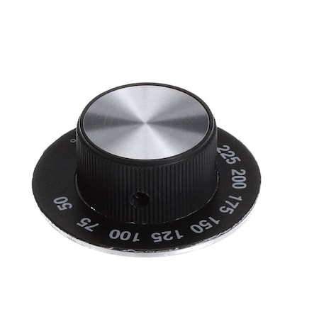 Crown Steam Knob, 50 - 225 Celsius, Black 4737-1