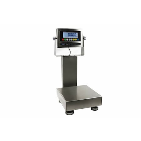 Selleton Scales Stainless Steel High Precision Bench Scale, LED Display, 6 - 60 lb SL-915-SS-HP-LED