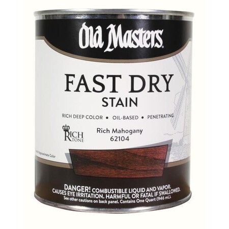 Diamond Vogel DP RD FAST DRY STAIN QT RICH MAHOGANY 62104
