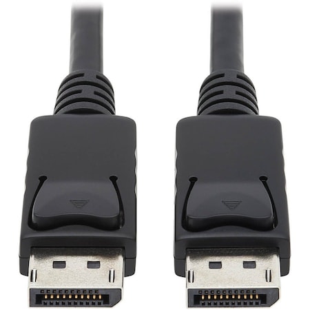 Tripp Lite DisplayPort Cable, Latches, 4Kx2K, M/M, 10ft P580-010