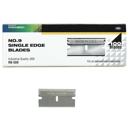 Pacific Handy Cutter 2 in. No. 9 Single Edge Utility Blade, 100 PK RB009