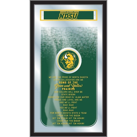 Holland Bar Stool Co North Dakota State 26" x 15" Fight Song Mirror MFghtNDakSt
