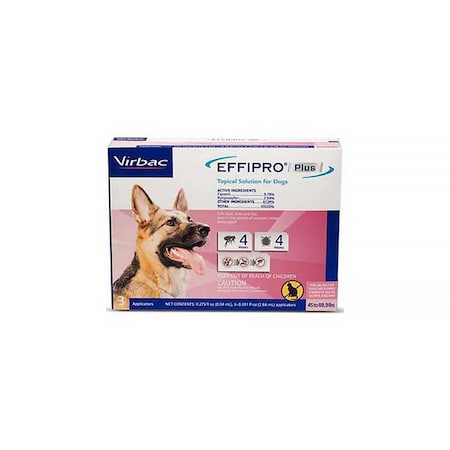 Effipro Plus, Large Dog, 45-88.9lbs, 30PK 21279594