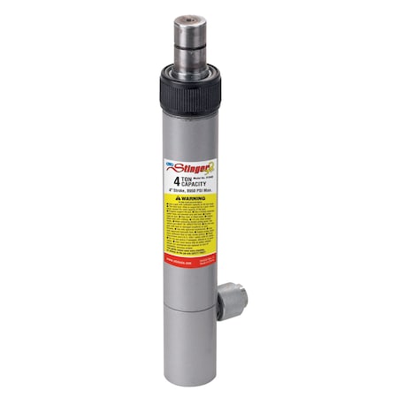 Otc Ram, 4" Stroke, w/Coupler, 4 tons 9104B