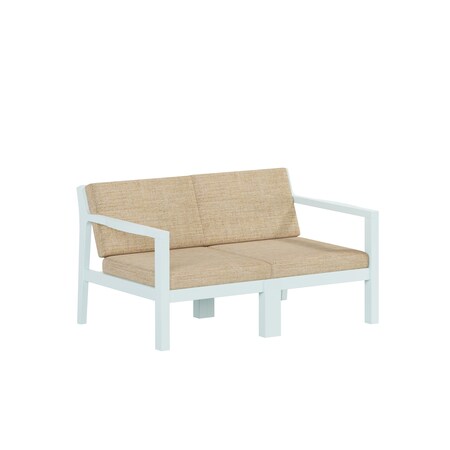 Polybird BREEZE DEEP SEAT LOVESEAT.     SAGE POLYBIRD P108-SG-CAAS