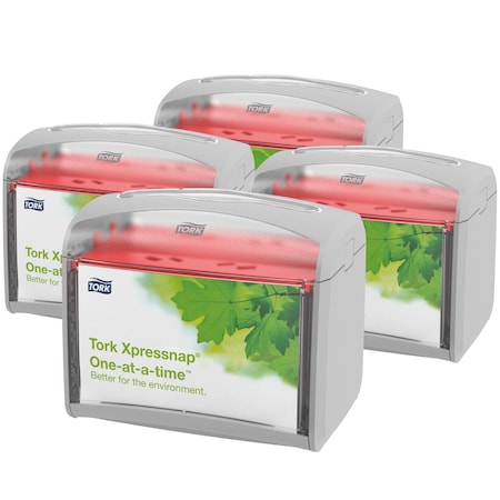 Tork Napkin Dispenser, Plastic, Tabletop, 250 6234100