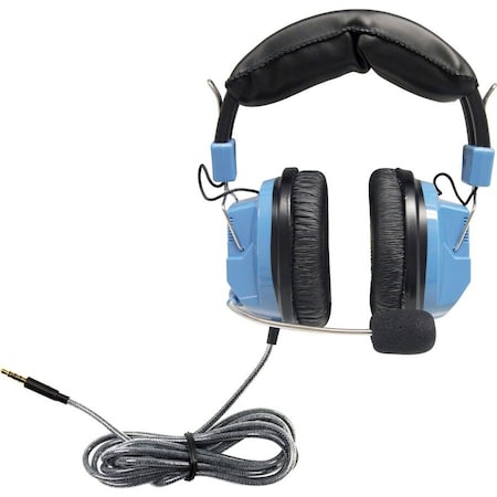 Hamiltonbuhl HamiltonBuhl Deluxe Headset with Gooseneck Mic and In-Line Volume Control plus TRRS Plug SCG-AMV