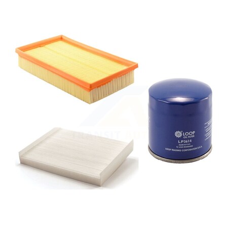 Pur 1x Air + 1x Cabin + 1x Engine Oil Filter Filter 3 Total Kit For Ford Fusion Mercury KFM-100340