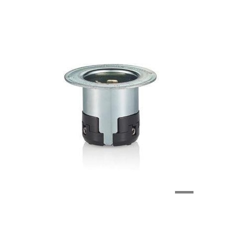 Leviton Locking Inlet, 50 A, 480V AC, Single Phase, 2 Pole, Flush Mount, Screw Terminals, Gray CS8475