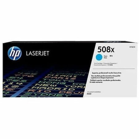 Hp High Yield Toner Cartridge, Cyan CF361X