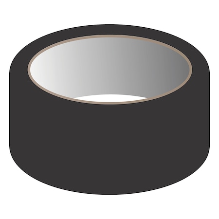 Nmc Tape, Hazard, Black, 3"x36 Yd T244