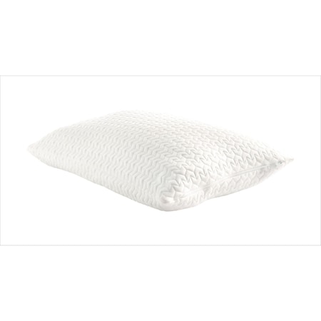 Homeroots Rayon Gel Memory Foam Medium Queen Size Bed Pillow 523836