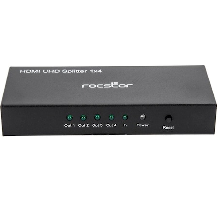 Rocstor 4K HDMI SPLITTER ALUMINUM Y10C294-B1