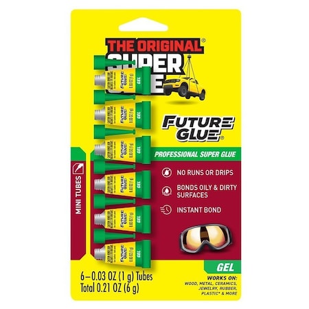 Super Glue Super Glue Gel 6Pk 11710005